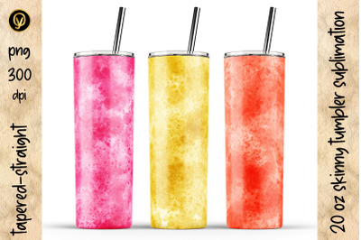 20 Oz Abstract Skinny Tumbler Sublimation.