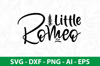 Little romeo SVG