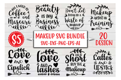 Makeup SVG Bundle