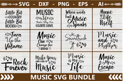Music SVG Bundle