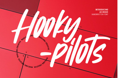 Hookypilots Unique Handwritten Font