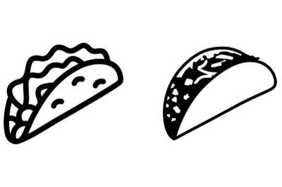 Taco SVG clipart