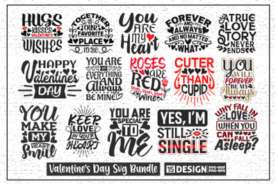 Valentine day Lettering svg bundle.