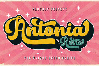 Antonia Retro Font
