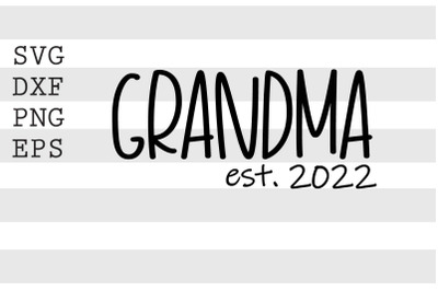 Grandma est 2022 SVG