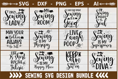 Sewing SVG Design Bundle