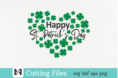 Happy St. Patrick&#039;s Day Svg Cut File - Lucky Svg, Luck Svg