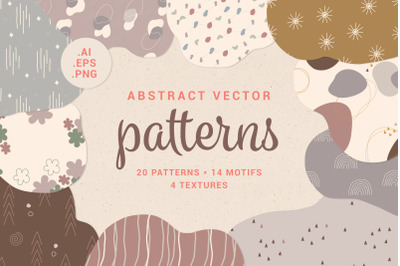 Abstract Vector Seamless Patterns
