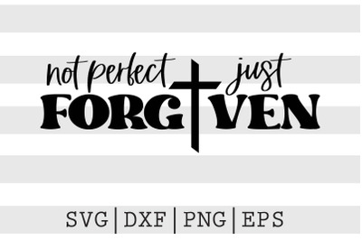 Not perfect just forgiven SVG