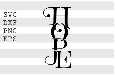 HOPE SVG