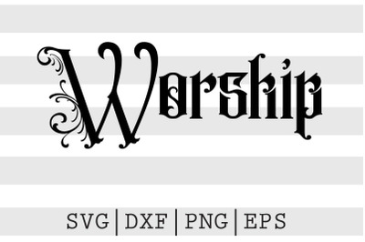 Worship SVG