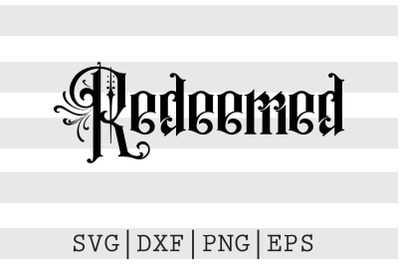 Redeemed SVG