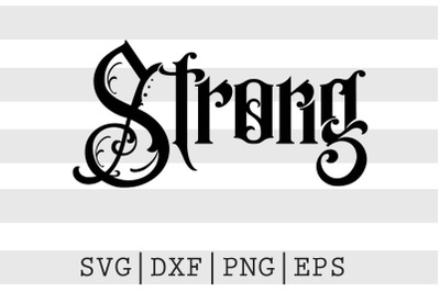 Strong SVG