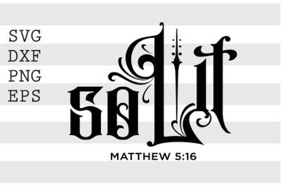 So lit Matthew 5 16 SVG