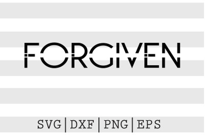 Forgiven SVG