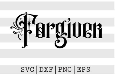 Forgiven SVG