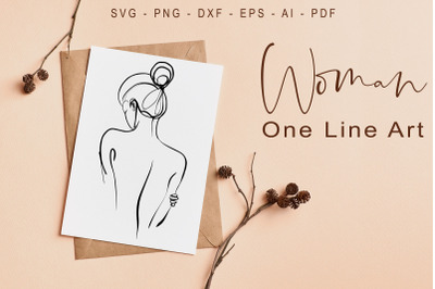 One line face drawing svg, Single Line Face Art svg, One Line Art woma