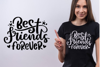 Best Friends Forever SVG Cut File Best Friend Quotes