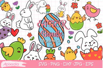 Easter Digital Cut File&2C; Easter SVG&2C;PNG