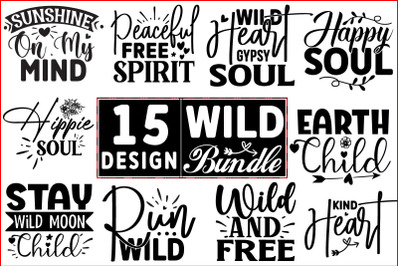 Wild SVG Design bundle