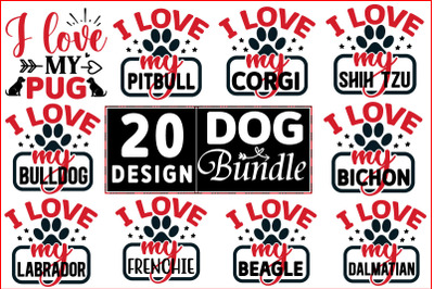 DOG SVG Design Bundle