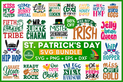 St. Patricks Day SVG Bundle