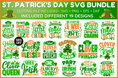 St. Patricks Day SVG Bundle