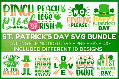 St. Patricks Day SVG Bundle