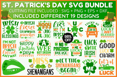 St. Patricks Day SVG Bundle