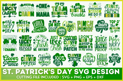 St. Patricks Day SVG Bundle