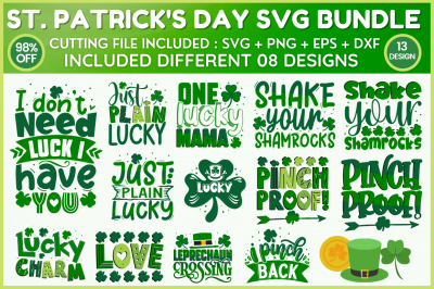 St. Patricks Day SVG Bundle