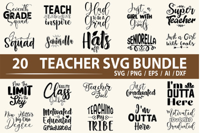 Teacher SVG Bundle