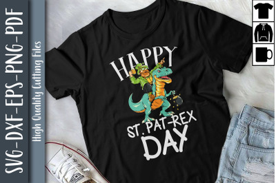 Funny Happy St Pat-Rex Day Gift