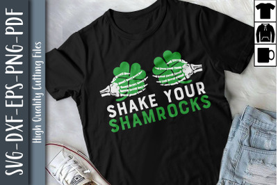 Shake Your Shamrock Green St Patrick Day