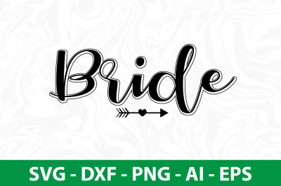 Bride svg