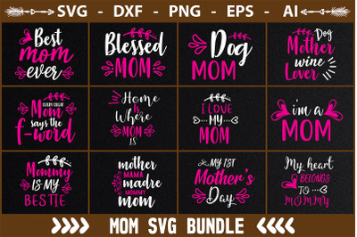 Mom svg bundle