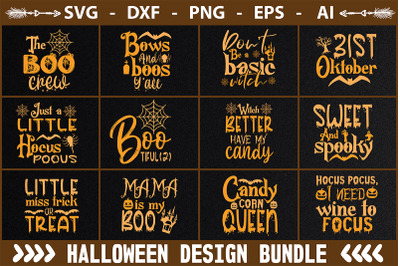Halloween Design Bundle vol-1