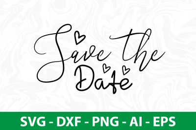 save the date svg