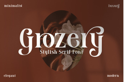 Grozery Typeface