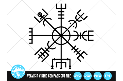 Vegvisir SVG | Viking Compass Cut File | Viking Symbol SVG