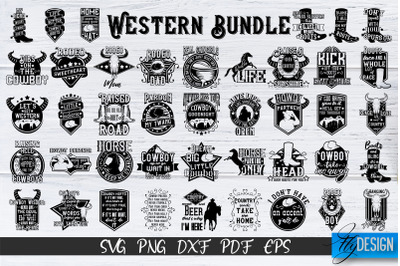 Western Bundle SVG, Cowboy boots, Cowboy Quotes, Western SVG