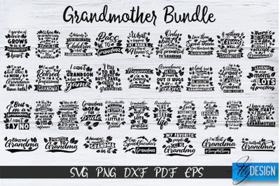 Grandma SVG Bundle, Grandparents SVG Bundle, Grandmother SVG