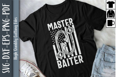 Funny Fishing Gift Master Baiter