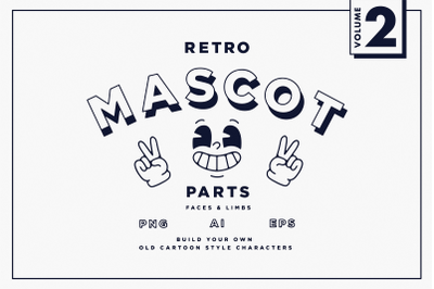 Retro Mascot Parts | VOL 2