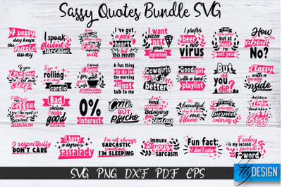 Sassy Quotes Bundle, Sassy SVG, Sarcastic Quotes SVG, vol.1