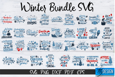 Winter Svg Bundle. Winter Wonderland SVG. Christmas Svg