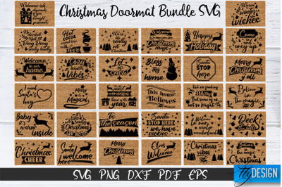 Christmas SVG. Doormat Bundle SVG. Welcome SVG. DIY Doormat