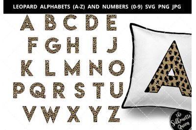 Giraffe Alphabet Number Silhouette Vector