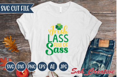 Irish Lass Full Of Sass svg