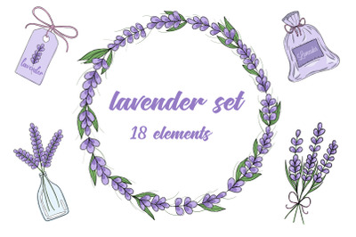 Lavender set